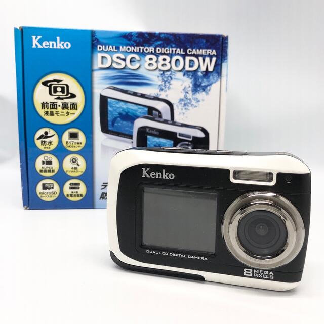 Kenko Kenko デュアルモニターデジタルカメラ DSC880DW IPX8相当防水の通販 by bibi's shop｜ケンコーならラクマ