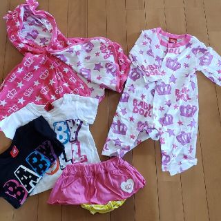 ベビードール(BABYDOLL)のベビードール☆BabyDole☆70size5点セット(Ｔシャツ)