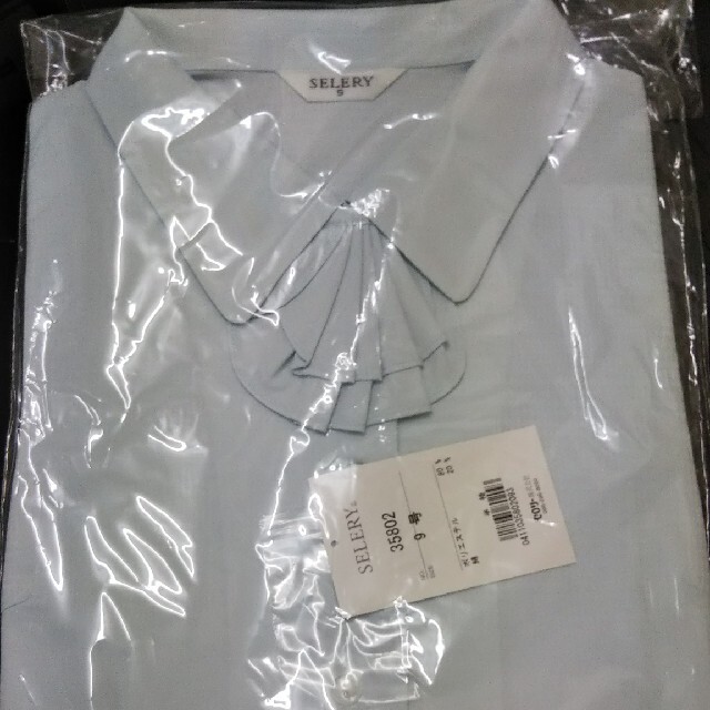 事務服半袖ブラウス レディースのトップス(Tシャツ(半袖/袖なし))の商品写真