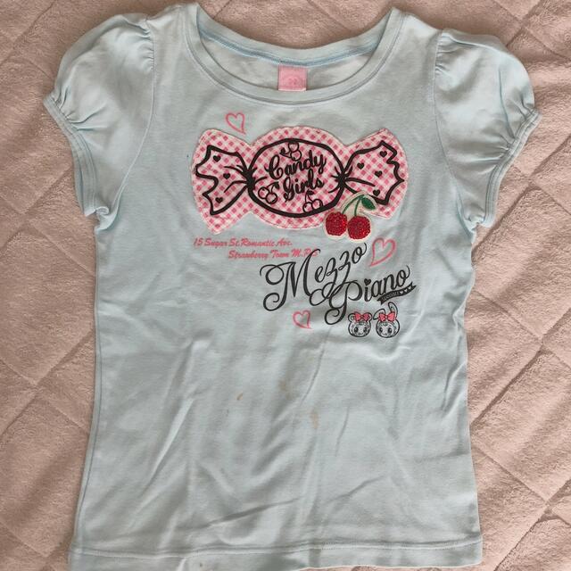 mezzo piano(メゾピアノ)のメゾピアノ　Ｔシャツ 140     キッズ/ベビー/マタニティのキッズ服女の子用(90cm~)(Tシャツ/カットソー)の商品写真