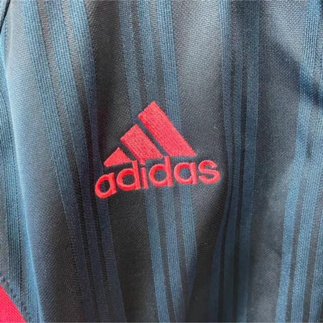 【日本非売品】【希少】着用数回！adidas ピンクストライプジャージ