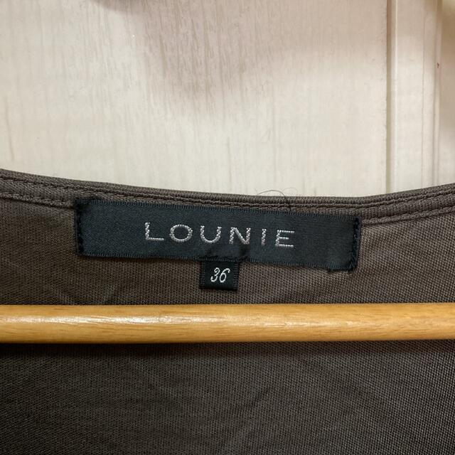 LOUNIE(ルーニィ)のLOUNIEワンピース レディースのワンピース(ひざ丈ワンピース)の商品写真