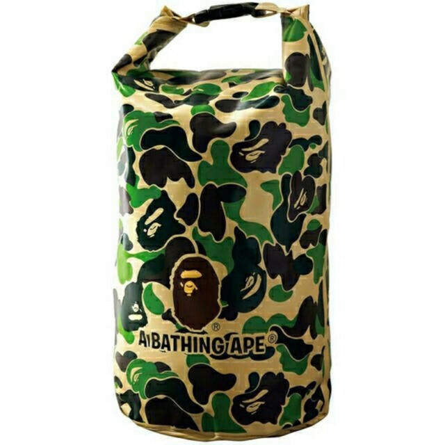 A BATHING APE - A BATHING APE エイプ カモ柄ドライバッグ プール ...