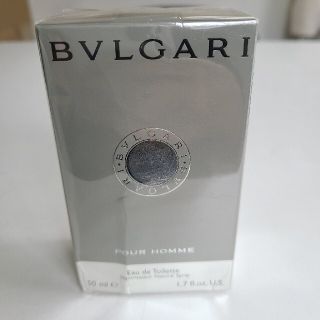 ブルガリ(BVLGARI)の新品未開封BVLGARIブルガリプールオムオードトワレ50ml(香水(男性用))