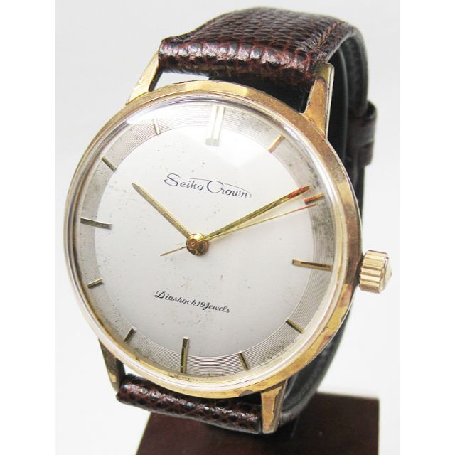 SEIKO - アンティーク:セイコークラウン(SEIKO CROWN)手巻19石の通販