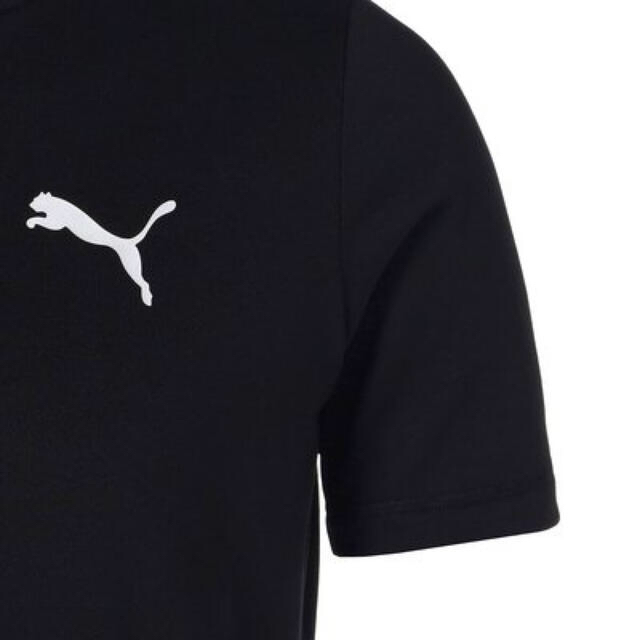 PUMA(プーマ)のプーマ Tシャツ 半袖 ワンポイント機能Tシャツ PUMA  ブラック メンズのトップス(Tシャツ/カットソー(半袖/袖なし))の商品写真