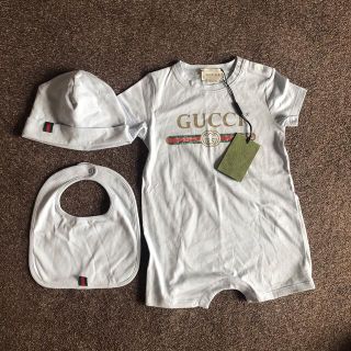 グッチ(Gucci)のGUCCI ベビー服 ロンパース【新品未使用】(ロンパース)