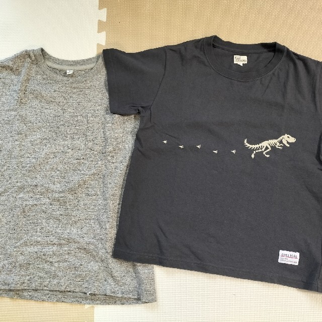 coen(コーエン)のcoenとユニクロ　キッズ　130〜140　半袖Tシャツ2枚 キッズ/ベビー/マタニティのキッズ服男の子用(90cm~)(Tシャツ/カットソー)の商品写真