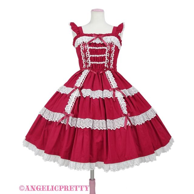 Angelic Pretty  Romanticティアードジャンパースカート