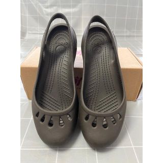 クロックス(crocs)のクロックス  マリンディ　W7 オリーブ(サンダル)