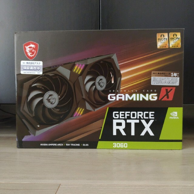 MSI GeForce RTX 3060 GAMING X 12G