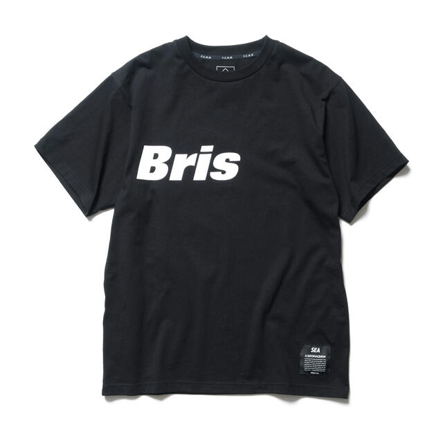 Tシャツ/カットソー(半袖/袖なし)Lサイズ BRISTOL SEA BIG LOGO TEE BLACK