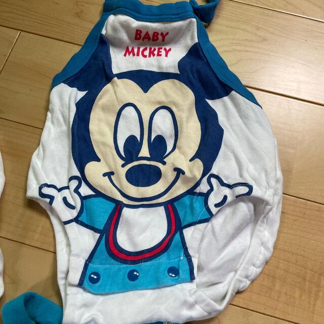 Disney(ディズニー)のベビーロンパース5枚セット キッズ/ベビー/マタニティのベビー服(~85cm)(ロンパース)の商品写真