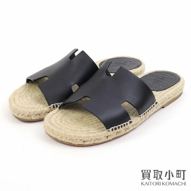 エルメス 【HERMES】エスパドリーユ サンダル - サンダル