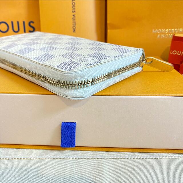 LOUIS VUITTON(ルイヴィトン)の✧︎極美品✧︎ ルイヴィトン ダミエ アズール ジッピーウォレット 長財布 レディースのファッション小物(財布)の商品写真