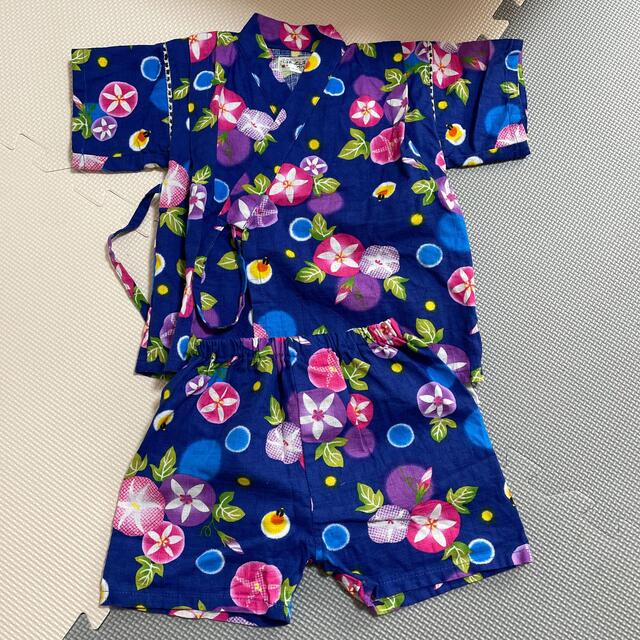 子ども甚平 キッズ/ベビー/マタニティのキッズ服女の子用(90cm~)(甚平/浴衣)の商品写真