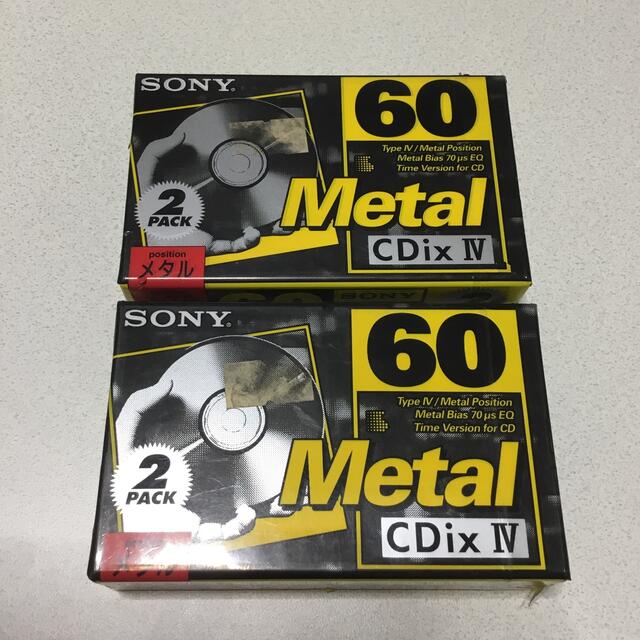 SONY カセットテープ　Metal CDix Ⅳ 2C-60CDIX4B