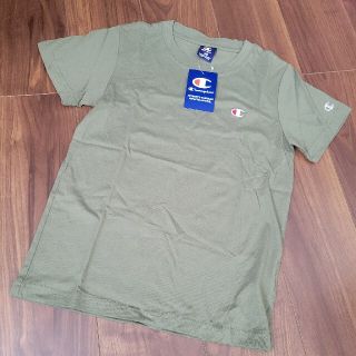 チャンピオン(Champion)の愛phone様専用　新品　Tシャツ　ワンポイント　カーキ　150(Tシャツ/カットソー)