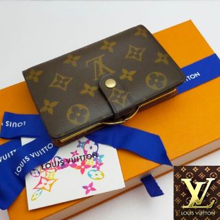 ルイヴィトン(LOUIS VUITTON)の【状態良❗】ルイヴィトン　モノグラム　がま口財布(財布)