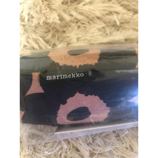 marimekko(マリメッコ)のマリメッコ　ピックイネン　ウニッコ　ブラウン×ブラック　おりたた 折りたたみ傘 レディースのファッション小物(傘)の商品写真