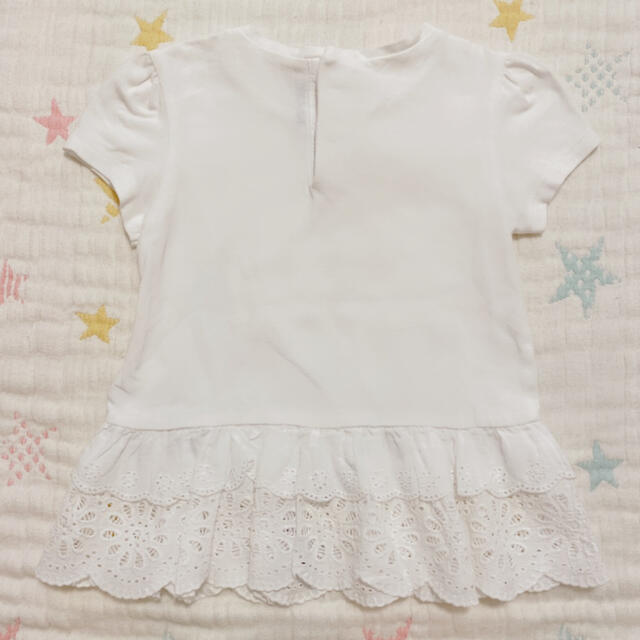 PETIT BATEAU(プチバトー)の☆美品☆インポートTシャツ2点セット☆86cm☆オーガニックコットン☆ キッズ/ベビー/マタニティのベビー服(~85cm)(Ｔシャツ)の商品写真