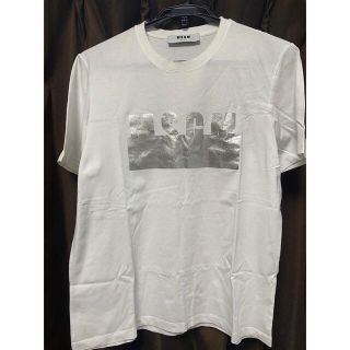 エムエスジイエム(MSGM)のMSGM ロゴプリントTシャツ(Tシャツ(半袖/袖なし))