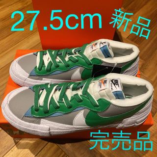 ナイキ(NIKE)のSACAI x NIKE BLAZER LOW CLASSIC GREEN (スニーカー)