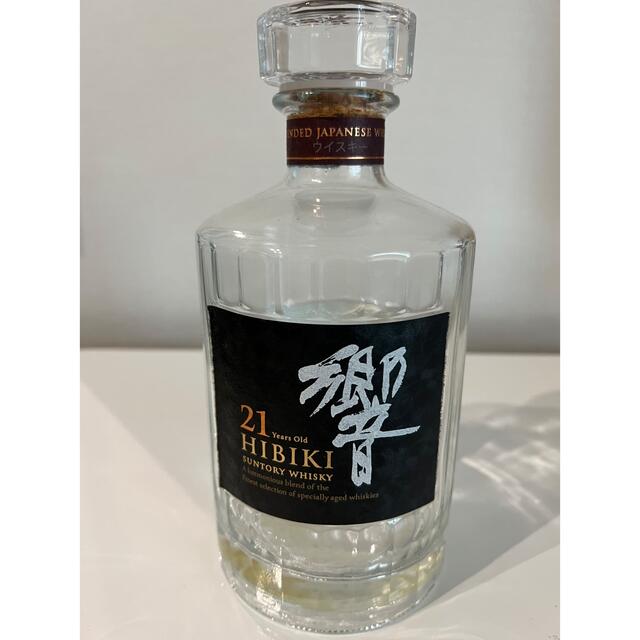 食品/飲料/酒響21年 空瓶 - ウイスキー