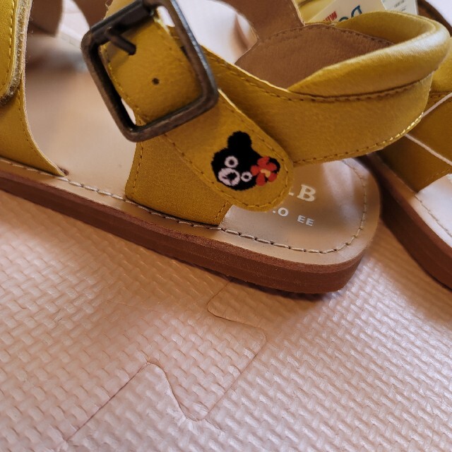 mikihouse(ミキハウス)の新品タグ付き　ミキハウスB子ちゃんの可愛いサンダル　♪19センチ キッズ/ベビー/マタニティのキッズ靴/シューズ(15cm~)(サンダル)の商品写真