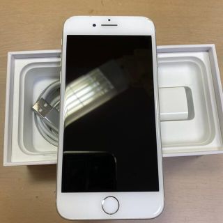 アップル(Apple)のiPhone8 シルバー64GB SIMロック有り❗️(スマートフォン本体)