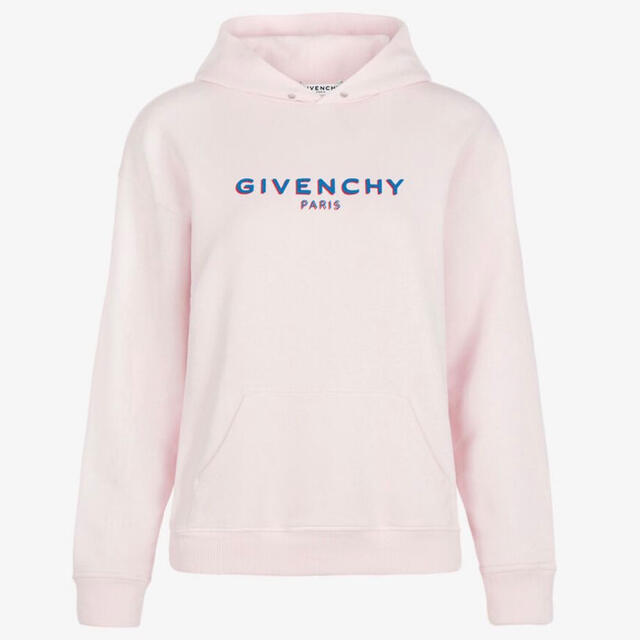 新品未使用品　完売品　givenchy ベイビーピンク　パーカー