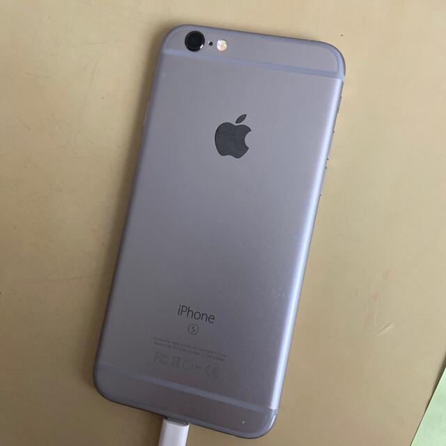 iPhone(アイフォーン)の送料無料　iPhone6s 32G本体のみ space gray スマホ/家電/カメラのスマートフォン/携帯電話(スマートフォン本体)の商品写真