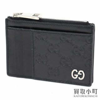 グッチ(Gucci)のグッチ【GUCCI】グッチシグネチャーレザー カードケース(コインケース/小銭入れ)