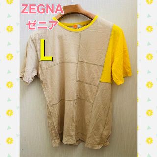 エルメネジルドゼニア(Ermenegildo Zegna)のEZ by ZEGNA ゼニア Tシャツ メンズ Lサイズ(Tシャツ/カットソー(半袖/袖なし))