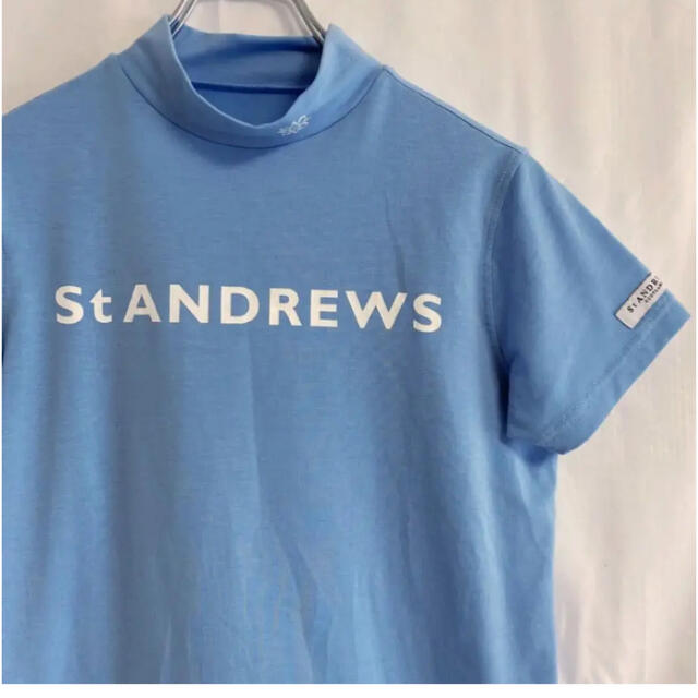 St ANDREWS モックネックシャツ 美品 セントアンドリュース