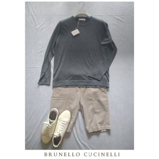 ブルネロクチネリ(BRUNELLO CUCINELLI)のBrunello Cucinelli サマーセーター　M(ニット/セーター)