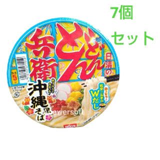 ニッシンショクヒン(日清食品)の日清 どん兵衛 沖縄そば 7個セット(インスタント食品)