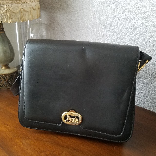 お値下げ✴️CELINE　馬車金具　ショルダーバック