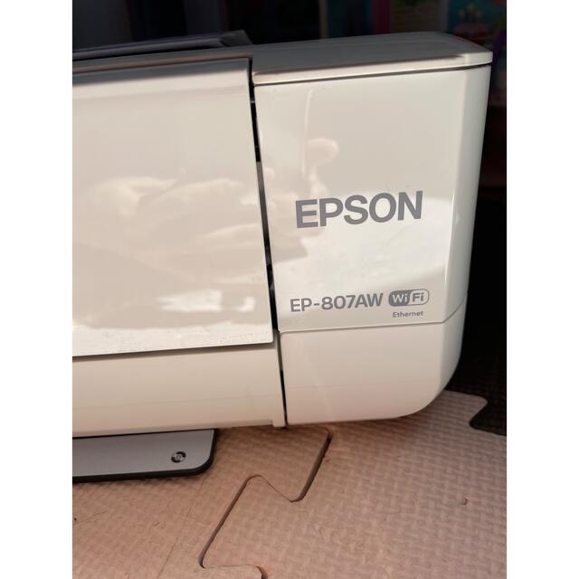 【ジャンク】EPSON EP-807AW エプソンプリンター スマホ/家電/カメラのPC/タブレット(PC周辺機器)の商品写真