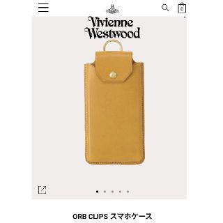 ヴィヴィアンウエストウッド(Vivienne Westwood)の展示品☆現行モデル☆ヴィヴィアンウエスト☆スマホケース☆マスタード(iPhoneケース)