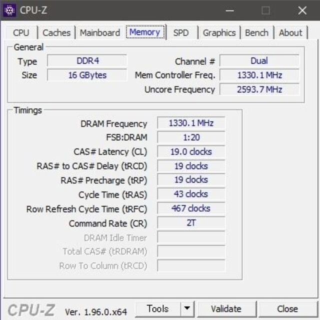 SKhynix 16GB (8GBx2) DDR4-2666 (011 3