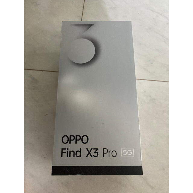 OPPO - OPPO Find X3 Pro colorOS SIMフリー版　グロスブラック