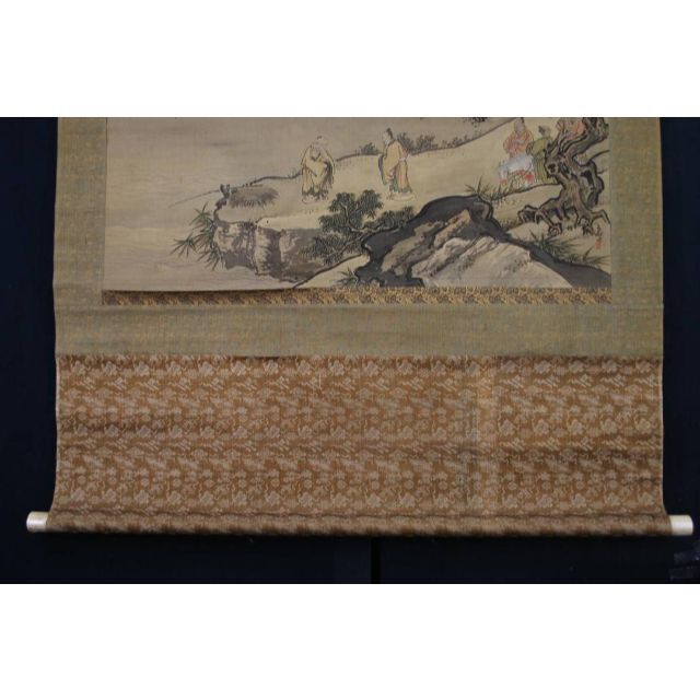 模写】谷文晁/太公望図/掛軸☆宝船☆O-452 | www.victoriartilloedm.com