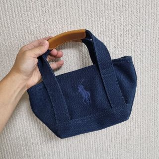 ラルフローレン(Ralph Lauren)のRALPH LAUREN レアミニサイズトートバッグ(トートバッグ)