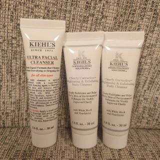 キールズ(Kiehl's)のキールズ クレンザー3点セット(洗顔料)