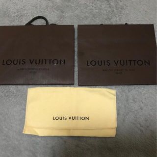 ルイヴィトン(LOUIS VUITTON)のルイヴィトン　紙袋 保存袋セット(ショップ袋)