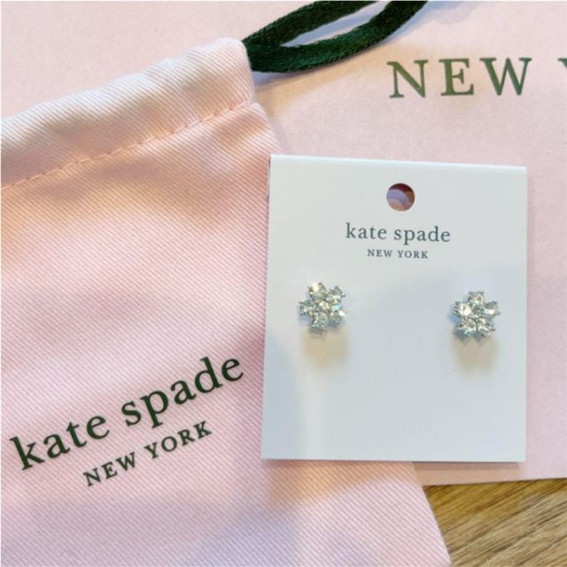 kate spade new york(ケイトスペードニューヨーク)の◆ケイトスペード◆ピアス フラワー シルバーO0RU2821 レディースのアクセサリー(ピアス)の商品写真