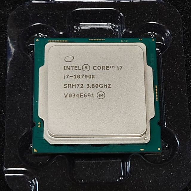 CPU Intel Core i7 10700K【JUNK】A0-15PCパーツ