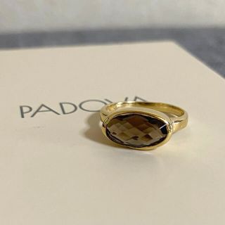 【美品】Padova パドバ　リング　ナンナ　スモーキークォーツ(リング(指輪))