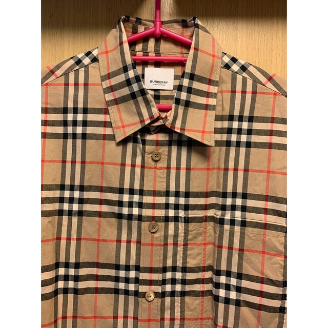BURBERRY - 正規 20SS BURBERRY バーバリー ノバチェック ロゴ シャツ